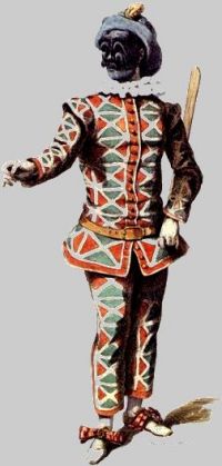 Maurice Sand, Commedia dell'Arte, Figur des Arlecchino 1671