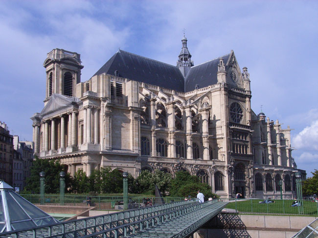 St. Eustache, Paris; Foto: Reinhard Kuhlmann